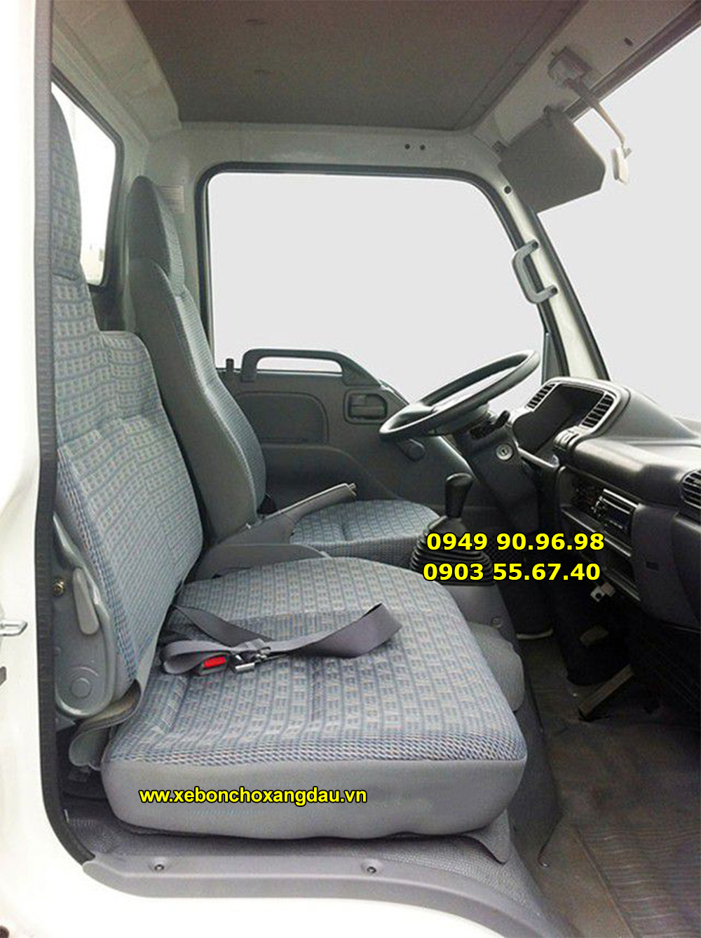 Khoang cabin xe tải Isuzu QKR55F 
