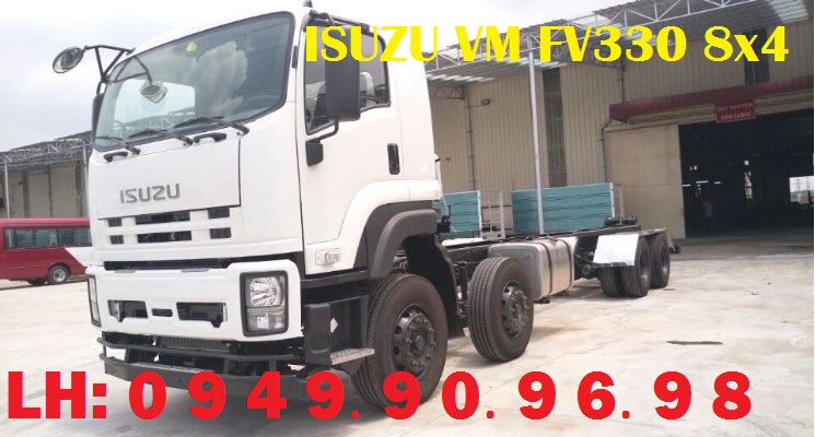 ISUZU VM FV330 8x4 - BỒN XĂNG DẦU 22m3 