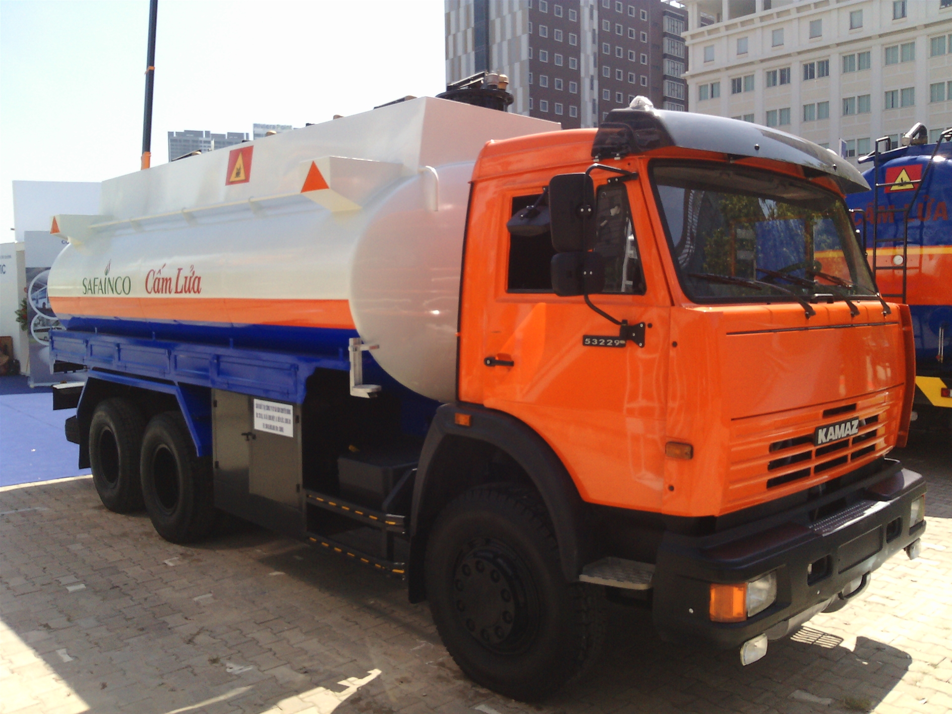 THANH LÝ XE BỒN KAMAZ 53229 18 KHỐI