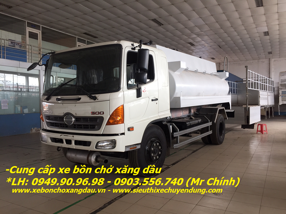 THANH LÝ XE BỒN 11m3  HINO FG8JJSB CHỞ XĂNG DẦU