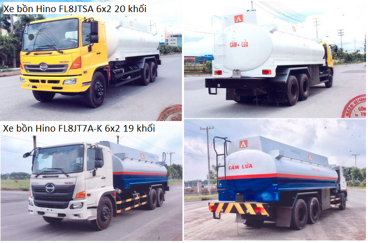 Đánh giá ưu điểm và nhược điểm xe bồn Hino 20 khối và Hino bồn 19 khối