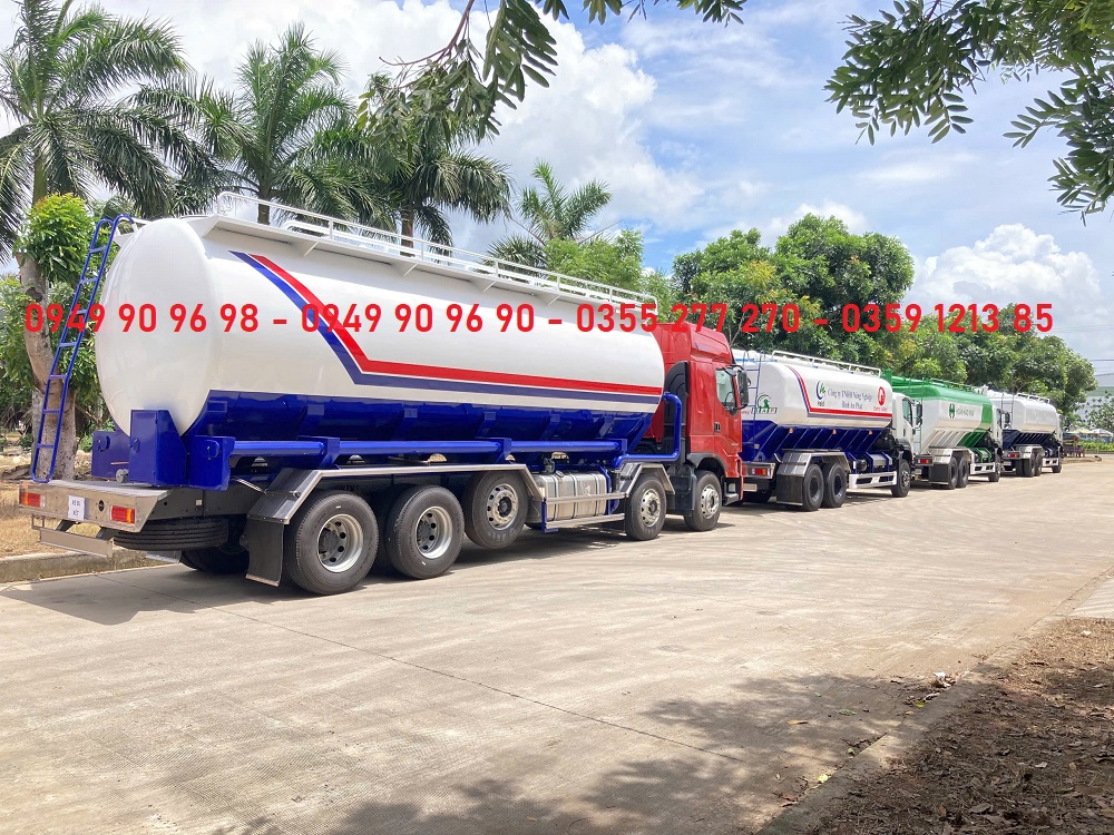 So Sánh Xe Bồn Chở Cám Chenglong H7 5 Chân 33 Khối Với Các Dòng Xe Cùng Phân Khúc