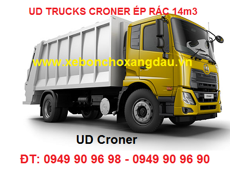 Xe ép rác 14 khối UD Trucks Croner 210Hp