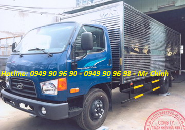 Xe tải HYUNDAI 110SL 7 tấn thùng kín dài 5m8 