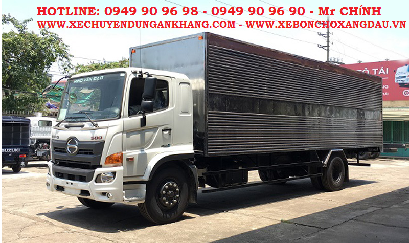 Xe tải Hino FG Utl 7 tấn thùng kín dày 10m