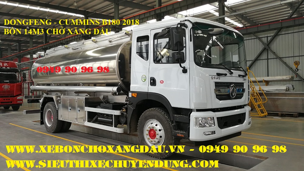 Xe bồn DONGFENG 14 khối, Xe Dongfeng bồn nhôm 14 khối, Bồn xitec chở xăng Dongfeng, Xe bồn nhôm, Xe bồn nhôm Dongfeng 14 khối, Dongfeng B180, DONGFENG CUMMINS ISB 180, Dongfeng bồn xitec 14 khối chở xăng dầu, Xe bồn DONGFENG 14 KHỐI CHỞ XĂNG DẦU.