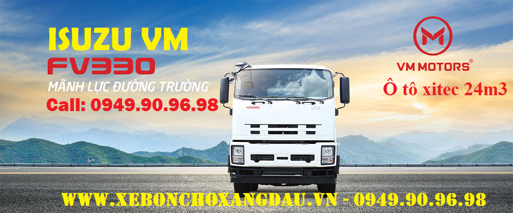 Xe tải ISUZU 4 chân, ISUZU FV330 4 chân, Xe bồn ISUZU 4 chân, ISUZU bồn chở xăng dầu, Xe chuyên Dùng An Khang, Sài Gòn Chuyên Dùng